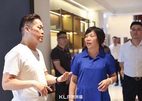 热烈欢迎南昌市新建区政协领导一行莅临客来福参观指导！